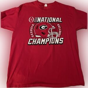 Georgia Bulldogs National Champions 2022 Graphic T-Shirt